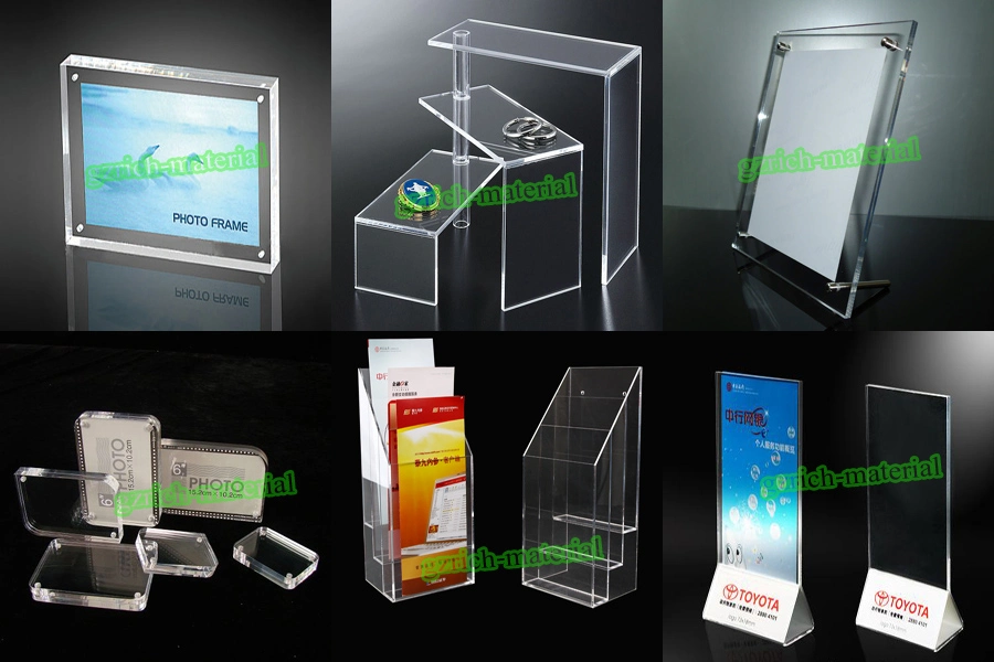 Customized Acrylic Menu Holder/Clear Plastic Menu Display