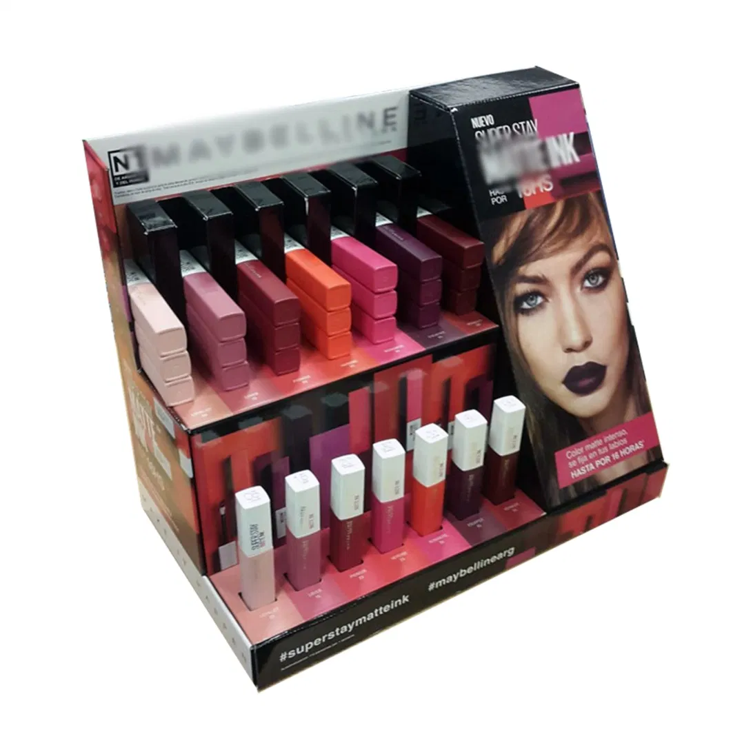 Lipstick up Retail Vape Counter Box Plastic Acrylic Display