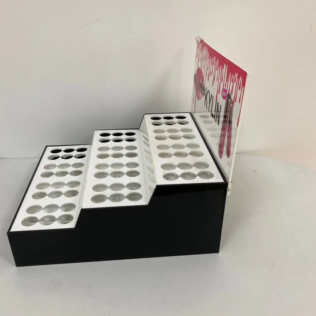 Lipstick up Retail Vape Counter Box Plastic Acrylic Display